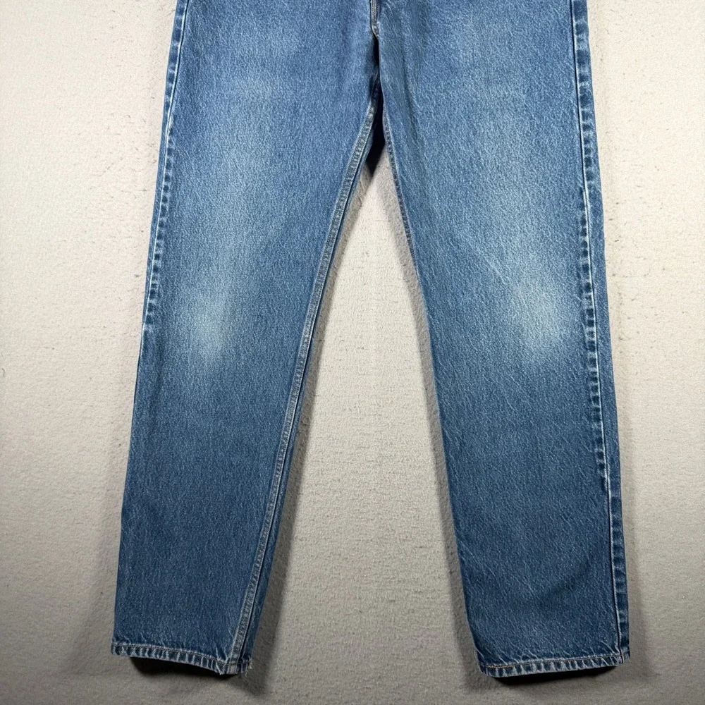 Vintage Levis 505 Regular Fit Mens Blue Straight Leg Denim Jeans‎ W36 L34 Y2K
